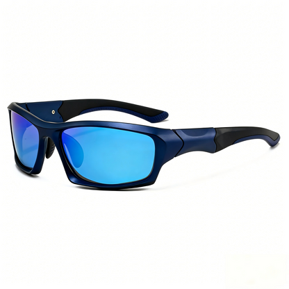 New Outdoor Sports Polarized Cycling Glasses for Men, Fashionable Cool Driving Sunglasses for Mountaineering and Hiking