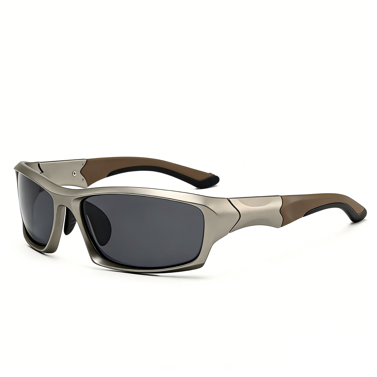 New Outdoor Sports Polarized Cycling Glasses for Men, Fashionable Cool Driving Sunglasses for Mountaineering and Hiking